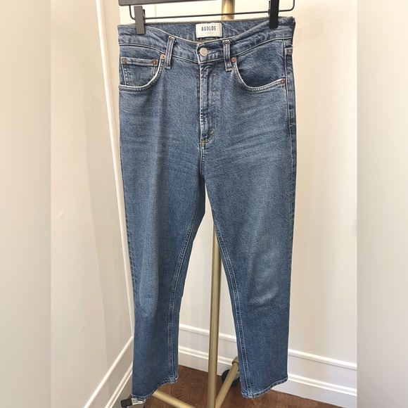 Agolde slim straight denim - Picture 2 of 4
